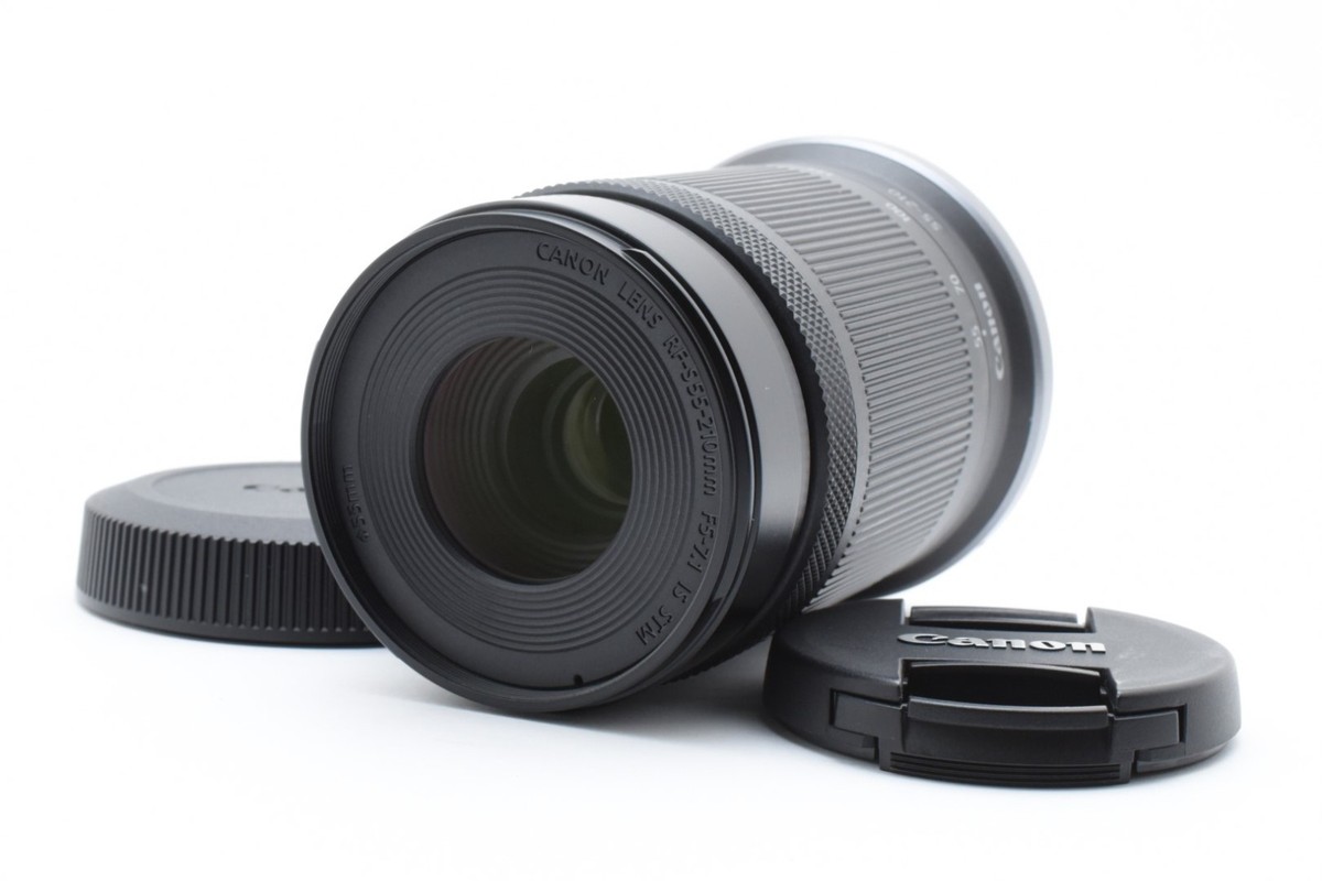 Canon RF-S 55-210mm f/5-7.1 IS STM Telephoto Zoom Lens for Canon