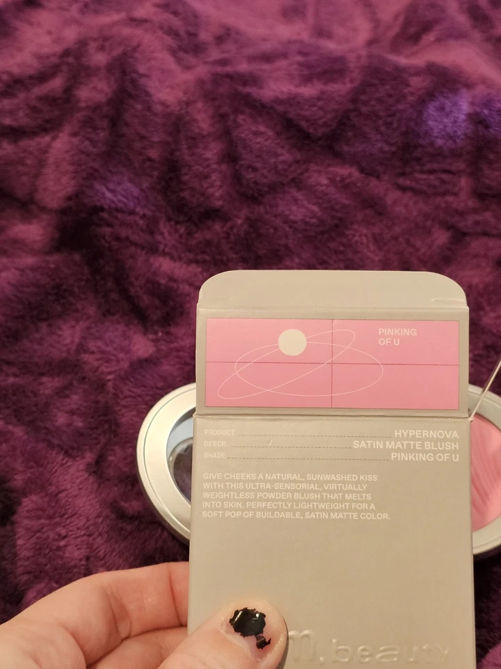 r.e.m. beauty Hypernova Satin Matte Blush in Skinny Dipped 5 g / 0.17 oz - Image 2 of 2