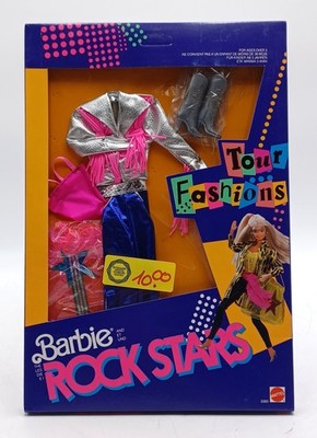 1986 Barbie and the Rockers Concert Tour Fashions / Moden / Mattel 3393, NrfB
