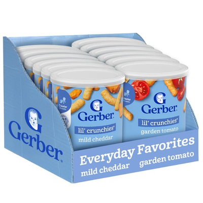 #ad #ad Gerber Lil#x27; Crunchies Variety Pack 12 Pack $70.99