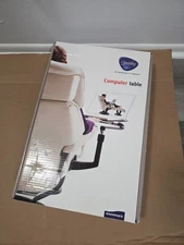 Ekornes Stressless Adjustable Personal / Computer Table in Walnut Stained Wood