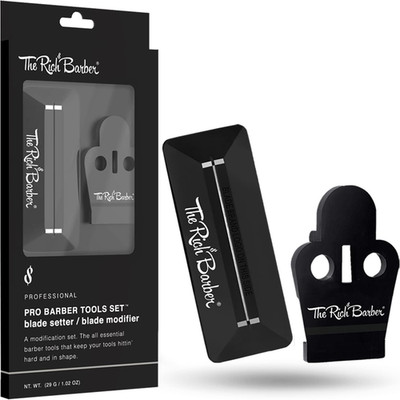 Pro Barber Tools Set - Accessories Kit with 1-Minute Blade Modifier & 10-Second 
