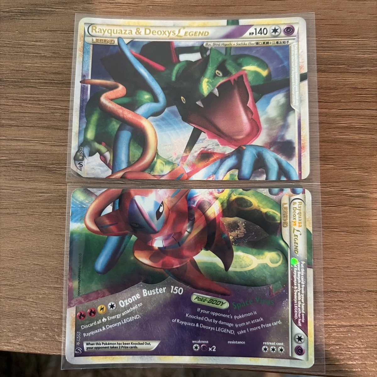 Rayquaza & Deoxys Legend Pokémon TCG Cards for sale | eBay