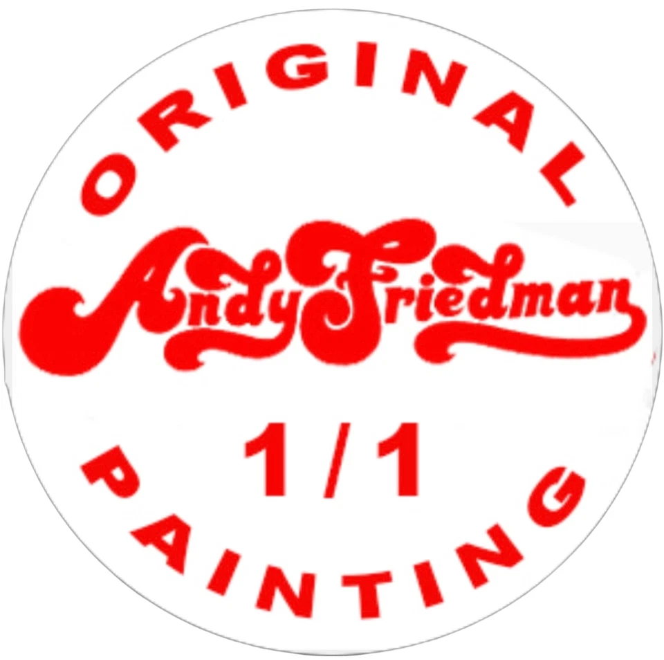 Topps Spotlight Ray Durham Original Watercolor Painting 1/1 Andy Friedman Signed - Image 3 of 3