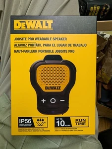 DEWALT Jobsite Pro DXMA1901158 Wearable Bluetooth Speaker FREE SHIPPING