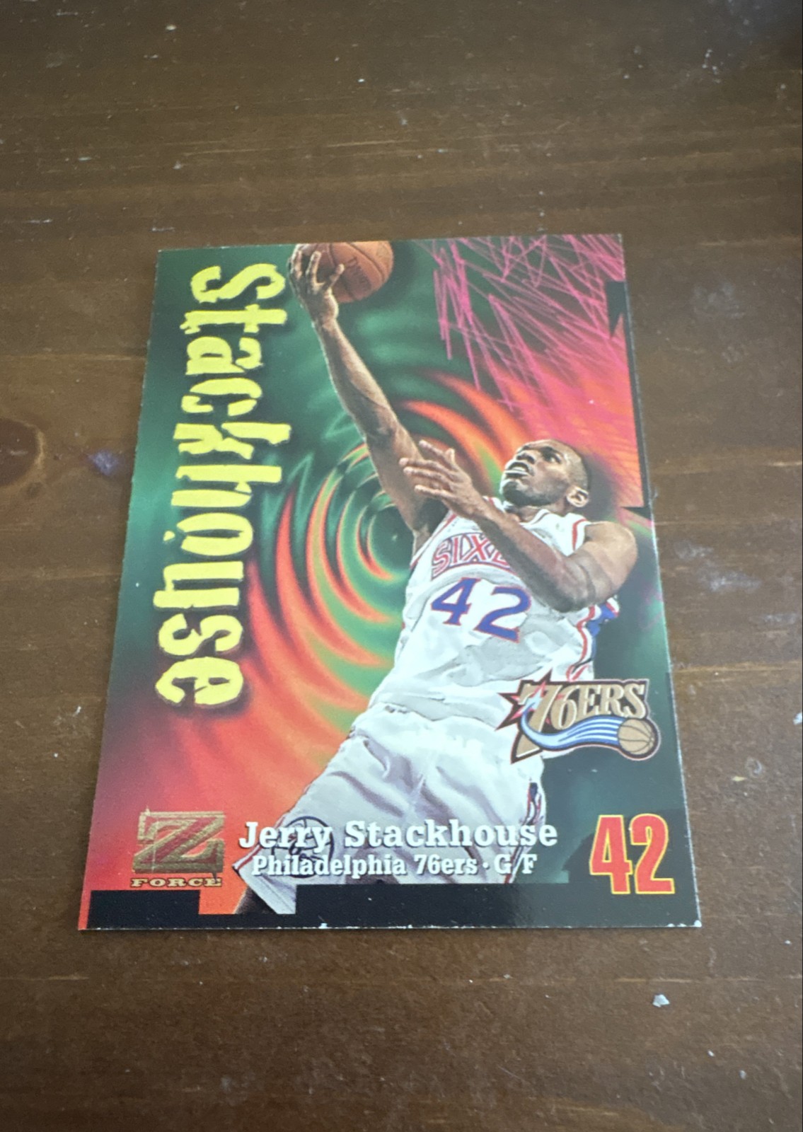 1997-98 Skybox Z-Force - Jerry Stackhouse #84