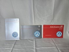 1988 Vw Fox Owners Manual Set Oem Volkswagen Nice