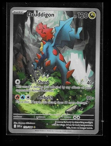 Druddigon 151/086 Sv: White Flare Holo