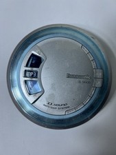 Panasonic SL-SX430 Silver  Blue LCD Display Portable CD/MP3 Player NOT WORKING 