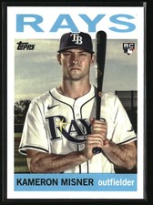 2025 Topps Archives Kameron Misner Rookie #28 RC Tampa Bay Rays