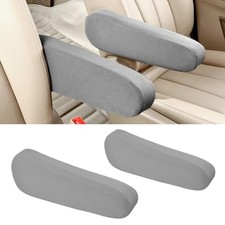 2PCS Car Front Seat Armrest Covers, Elastic Cloth Fabric Auto Front Seat Armr...