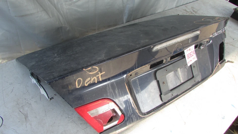 2004-2005-2006 BMW 325Ci Convertible Trunk Lid Rear Deck - black OEM - Image 2 of 4