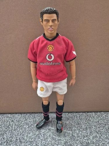 Cristiano Ronaldo Manchester United Kick-O-Mania Football Figure Doll With Stand