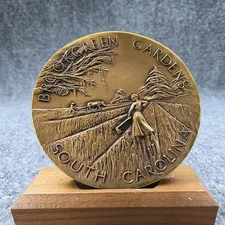 Brookgreen Gardens Medal 2004 "She Slave" Bronze South Carolina Vintage Limited