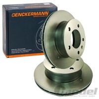 2X Denckermann Bremsscheiben 276Mm BelÜFtet Vorne Passend FüR Mercedes Sprinter