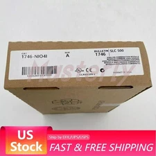 Factroy Sealed AB 1746-NIO4I SLC 500 Analog Output Module 1746NIO4I US Free Tax