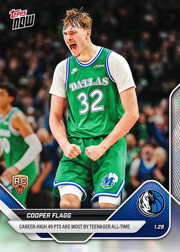 Cooper Flagg - 2025-26 NBA Topps NOW® - Card 150 - PR: 30039