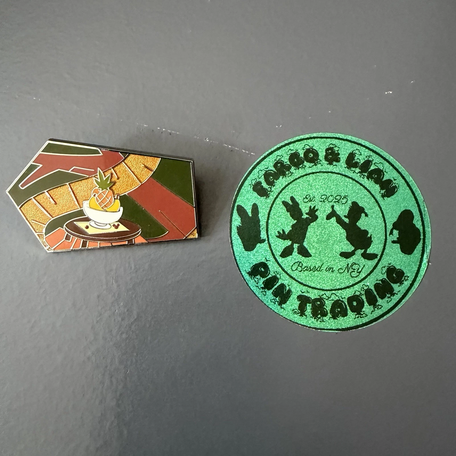 Disney World Swiss Family Treehouse Pin - Pineapple