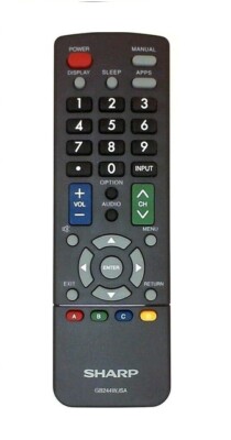 Sharp GB244WJSA OEM Replacement Commercial Display Remote Control-New