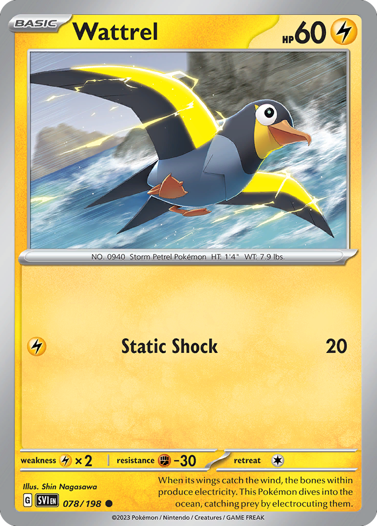 wattrel pokemon card Illustration Rare (178) 2024 Twm EN-Twilight Masquerade have for any Pokmon enthusiast. POKMON CARD GAME sv6 043/101
