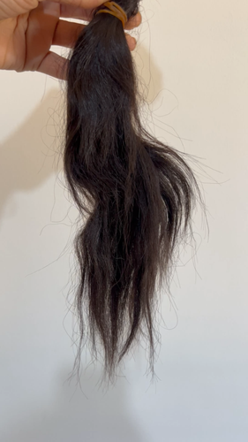 Hair Real cut human virgin women extensions Brown Arab30_33 cm97 gm - Video 1 of 1