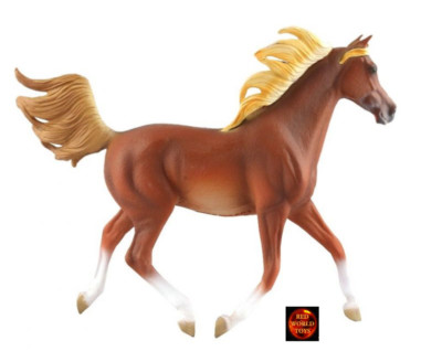 CollectA Chestnut Arab Stallion Horse Deluxe Scale Toy Model Figure 88538 Neu
