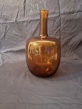 Large Blenko Decatur Missing Stopper Glows Under 395