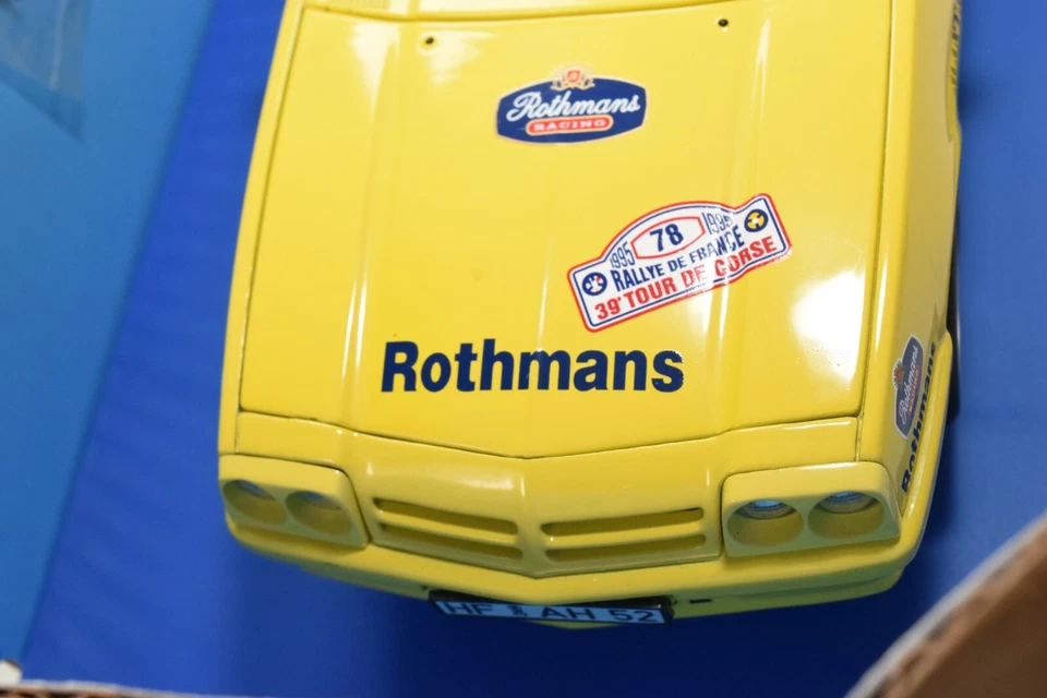 A66 1:18 REVELL 08421 8421 OPEL MANTA GT/E RALLYE DE FRANCE ROTHMANS MIB RARO - Immagine 4 di 4
