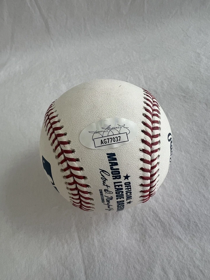 Gerardo Parra Champs 2019 Washington Nationals Firmado Auto Béisbol Certificado de Autenticidad JSA Foto 2 de 4