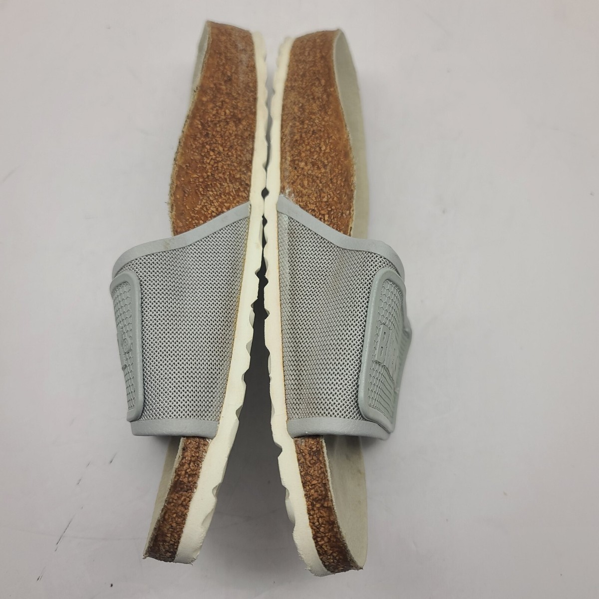 BIRKENSTOCK グレー サンダル Tema 38 Birkenstock Womens Size 7 EU 38 Narrow Tema Gray Slides