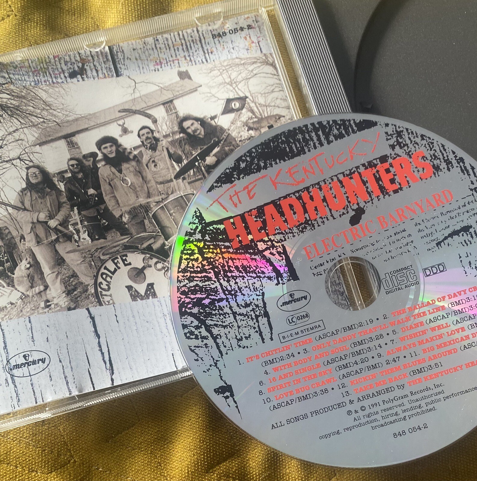 CD Kentucky Headhunters Electric Barnyard 1991 Southern Rock
