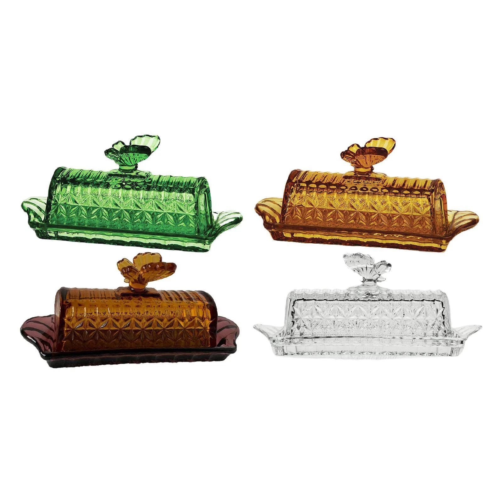 Butter Dish with Lid Butter Keeper Dustproof Cover Butter Container Butter
Opens in a new window or 