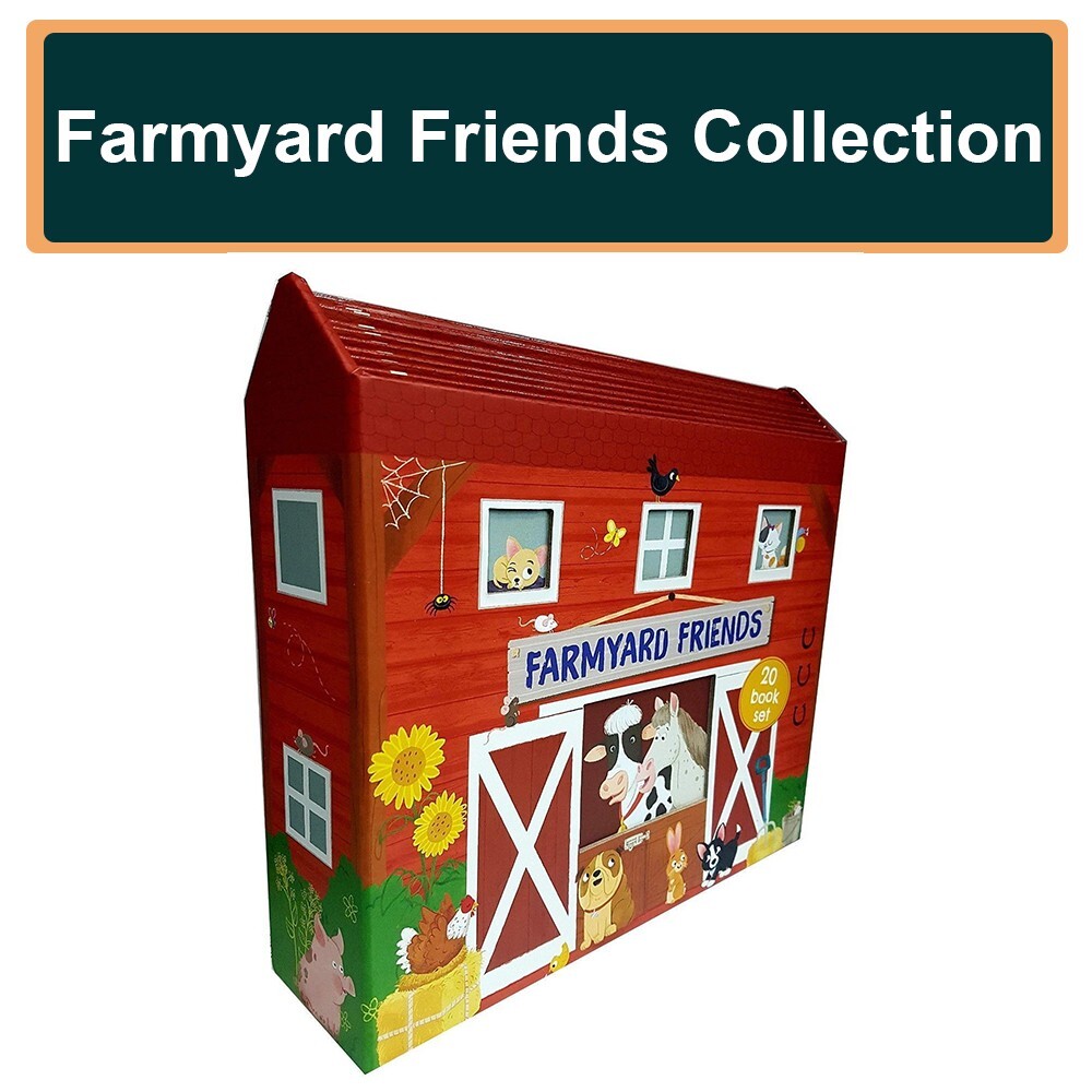 Claire Freedman Farmyard friends Collection 20 Books Set Goodnight Farm, Doras
