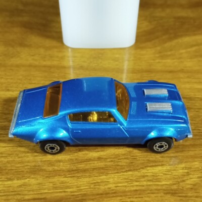 マッチボックス レズニー　ポンティアック　イングランド製　スーパーファスト Lesney Matchbox #22 Phantom Custom Superfast Purple Pontiac