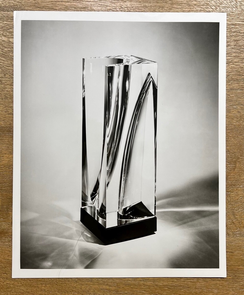Steuben Glass 6 B/W Photographs & 1974 Price List With Description