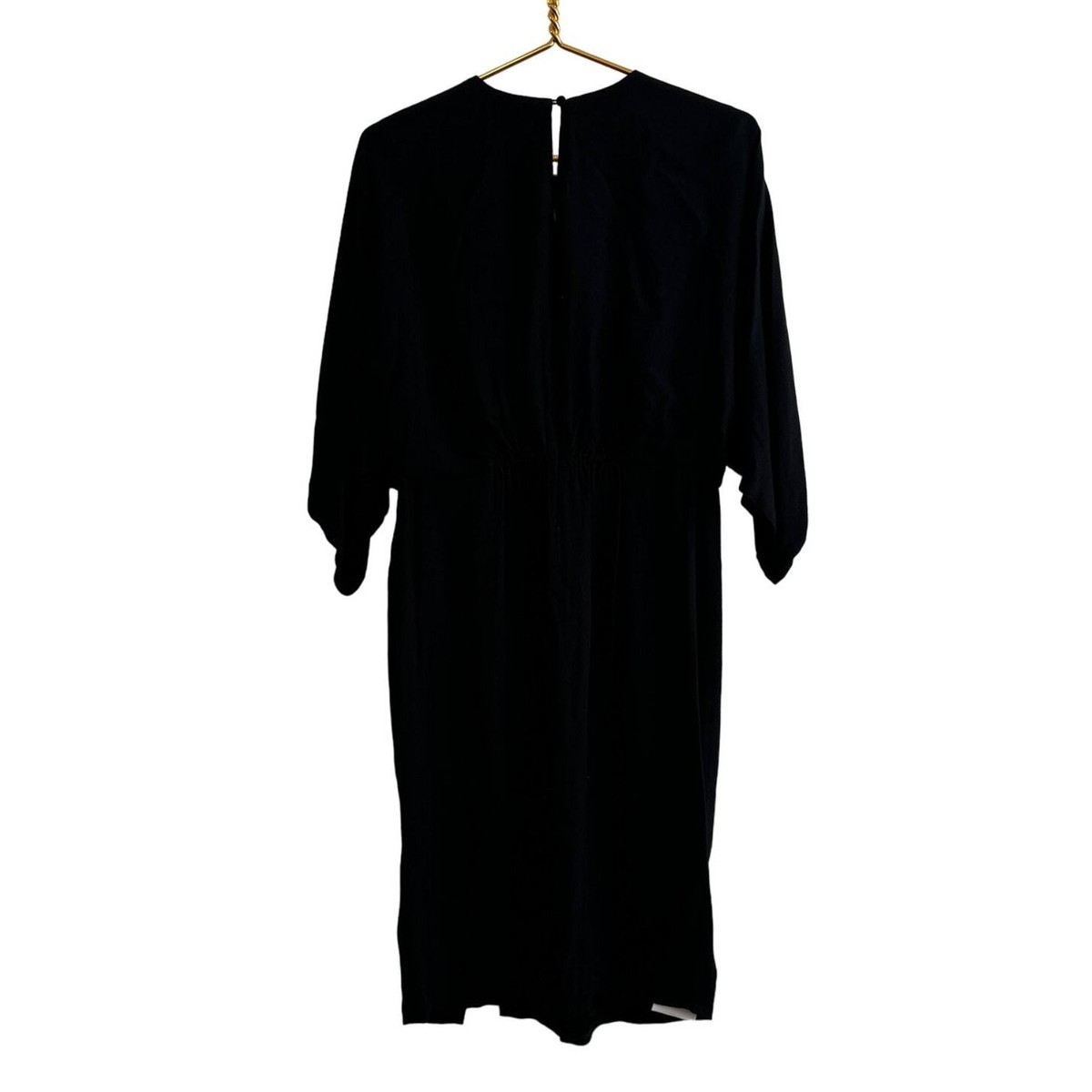 women's beaded dolman-sleeve dress Vintage Rare Halston Beaded Starry Dolman Sleeve Dress – Recess main image 0
