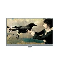 Classic Hardware JULIE MILLER Business Card Holder THE ARRIVAL-Goth! NEW! RAVEN