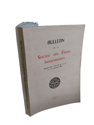 BULLETIN SOCIÉTÉ ETUDES INDOCHINOISES 1965 Ossements de DA BUT Vietnam Indochine - Foto 4 di 22