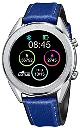 MENS LOTUS 50008 2 IOS ANDROID ORIGINAL BLUE BROWN SMART WATCH NEW
