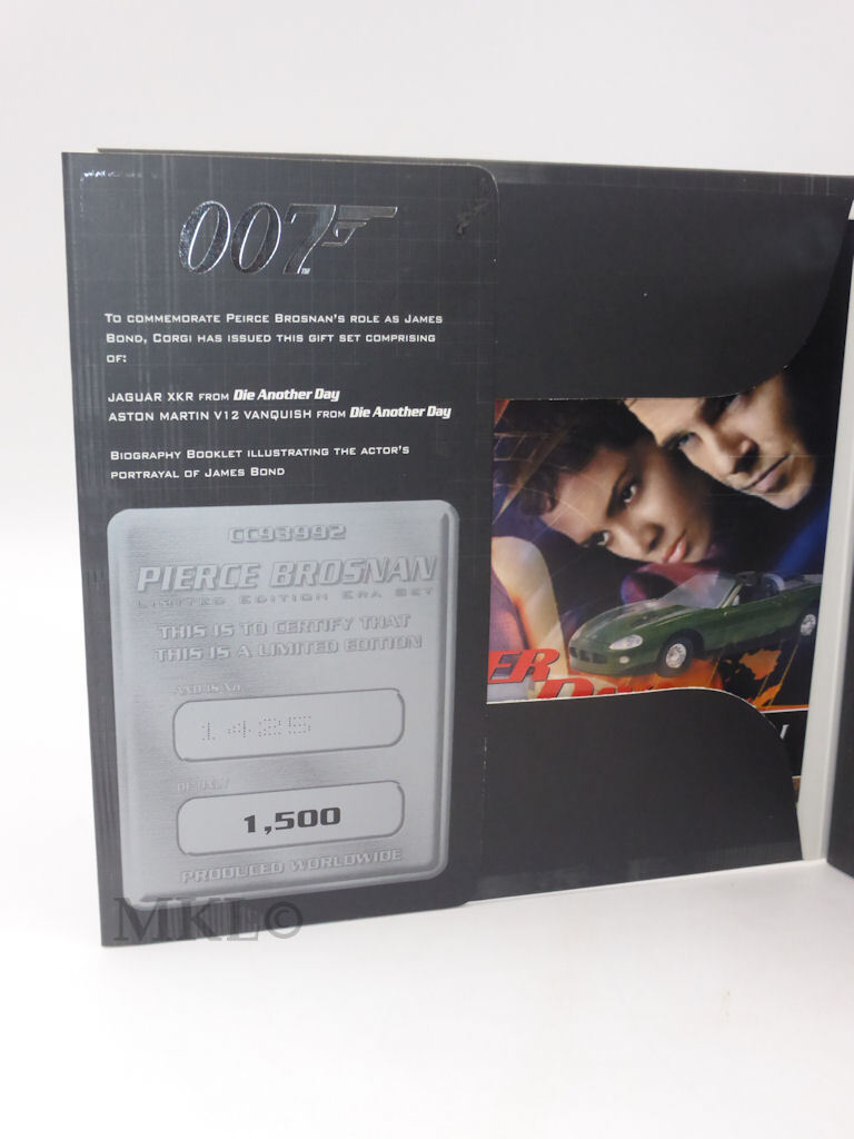 Corgi CC93992 1:36 James Bond 007 Pierce Brosnan Limited Edition Era Set NEW - Picture 8 of 8