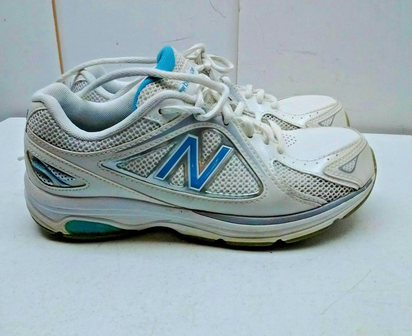 New Balance 847 scarpa donna sneaker sportiva stringata a rete bianca 7 5M 38