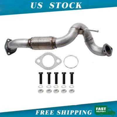 #ad #ad Exhaust Flex Pipe For 2008 2013 Nissan Rogue Sport Utility 4 Door 2.5L AWD ONLY $70.49