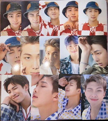 OFFICIAL BTS RM NAMJOON DICON 101 CUSTOM BOOK PHOTOCARD FULL SET