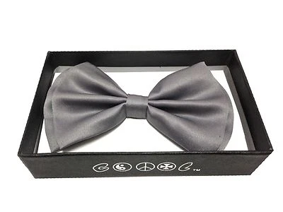 Men Fashion Pre-tied Bow Tie Wedding Party Prom Tuxedo Adjustable Bowtie Necktie - Image 1 of 4