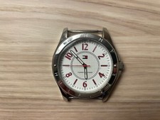 TOMMY HILFIGER * Herrenuhr TH.59.3.14.0741 * rot weiß * Batterie neu * TOP-Zust!