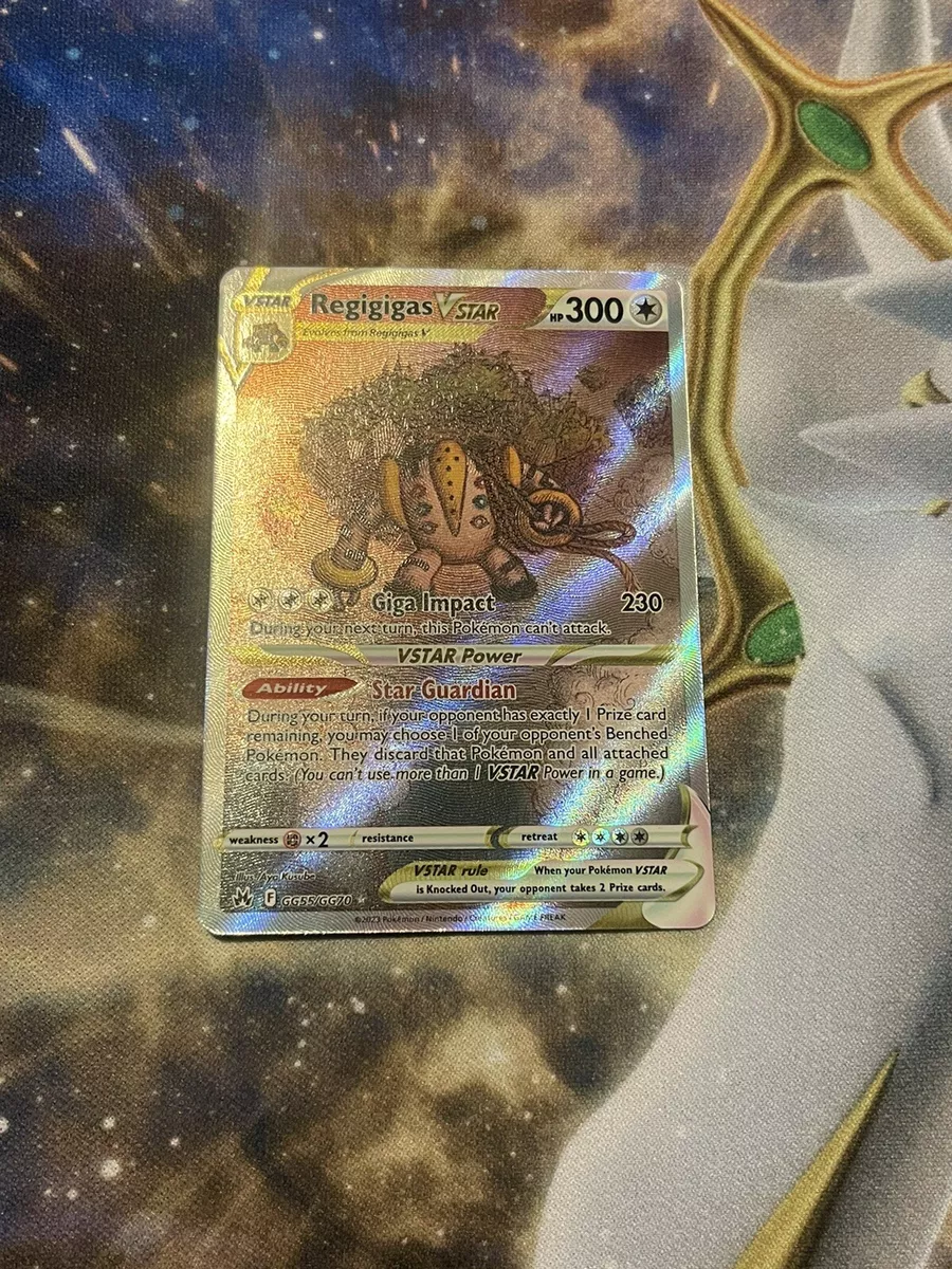 Pokémon TCG Regigigas VSTAR Crown Zenith: Galarian Gallery GG55