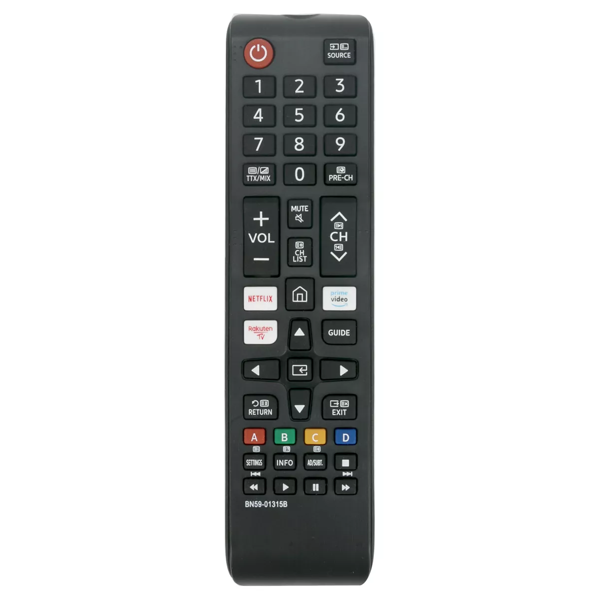 Universal Samsung Smart Tv Remote Control fit All Samsung Smart-TV LCD LED  UHD QLED 4K HDR TVs, with Netflix, Prime Video Buttons 