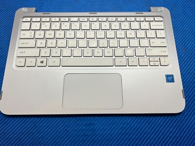 HP Convertible x360 11-p110nr 11.6'' OEM Palmrest w/Touchpad Keyboard AP1A6000450