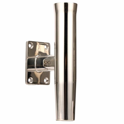 Amarine Made Wall Mounted Stainless Steel Tournament Style Rod Holder -90 Degree - Picture 2 of 8