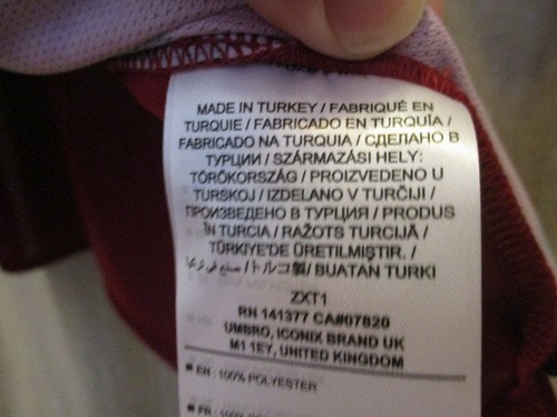 Maillot 1er FC Nuremberg umbro 2020/21 "Nuremberg Assurance" taille XXXXL (4XL) neuf - Photo 5/8
